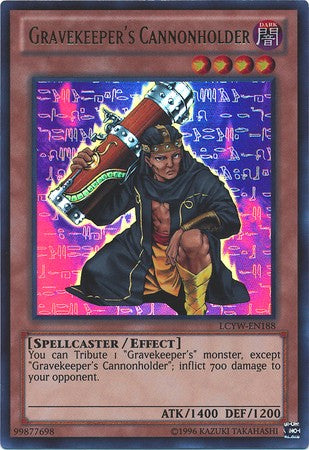 Gravekeeper's Cannonholder - LCYW-EN188 - Ultra Rare - Unlimited available at 401 Games Canada