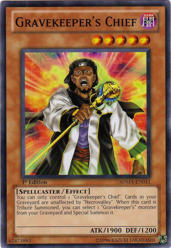 Gravekeeper's Chief - SDMA-EN011 - Common - 1st Edition available at 401 Games Canada