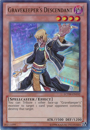 Gravekeeper's Descendant - LCYW-EN192 - Ultra Rare - Unlimited available at 401 Games Canada