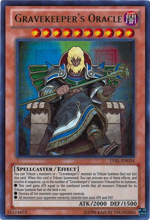 Gravekeeper's Oracle - LVAL-EN034 - Ultra Rare - Unlimited available at 401 Games Canada