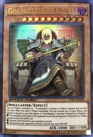 Gravekeeper's Oracle - STP1-EN016 - Ultra Rare available at 401 Games Canada