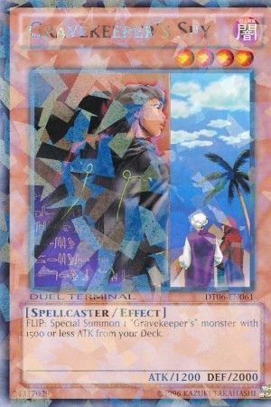 Yu-Gi-Oh! - Gravekeeper's Spy (DT06-EN061) - Duel Terminal 6B - Unlimited Edition - Rare by Yu-Gi-Oh Yu-Gi-Oh! - Gravekeeper's Spy (DT06-EN061) - Duel Terminal 6B - Unlimited Edition - Rare by Yu-Gi-Oh