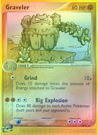 Graveler - 29/97 - Uncommon - Reverse Holo available at 401 Games Canada