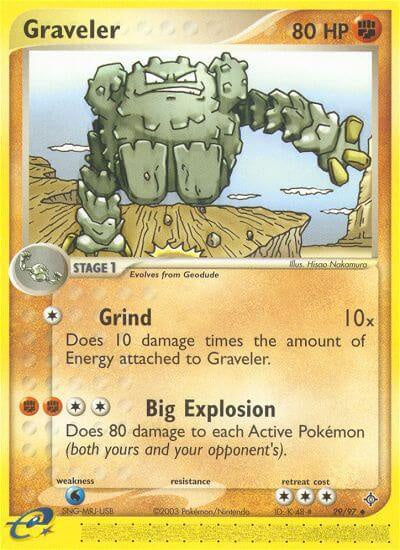 Graveler - 29/97 - Uncommon available at 401 Games Canada