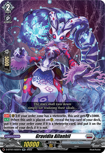 Gravidia Allanhil - D-BT07/022 - Double Rare available at 401 Games Canada