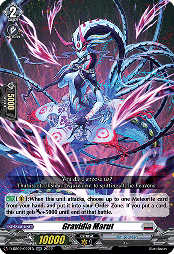 Gravidia Marut - D-SS02/022 - Double Rare available at 401 Games Canada