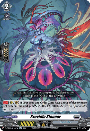 Gravidia Stanner - D-BT03/018 - Double Rare available at 401 Games Canada