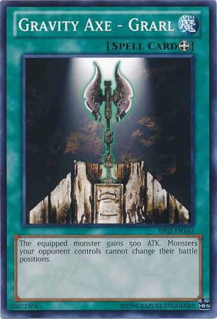 Gravity Axe - Grarl - BP02-EN143 - Common - Unlimited available at 401 Games Canada