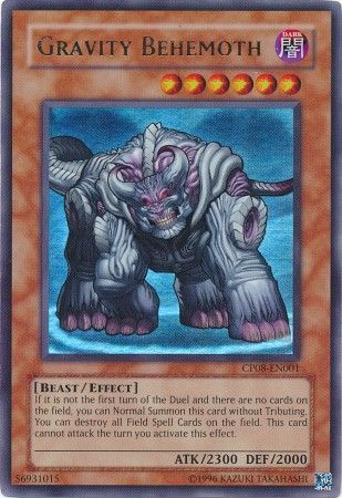 Gravity Behemoth - CP08-EN001 - Ultra Rare available at 401 Games Canada