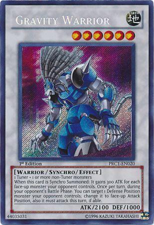 Gravity Warrior - PRC1-EN020 - Secret Rare available at 401 Games Canada