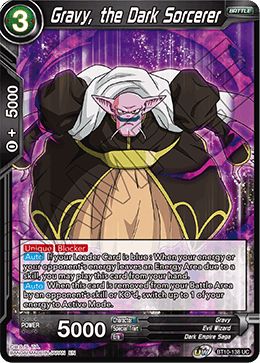 Gravy, the Dark Sorcerer - BT10-138 - Uncommon (FOIL) (Reprint) available at 401 Games Canada