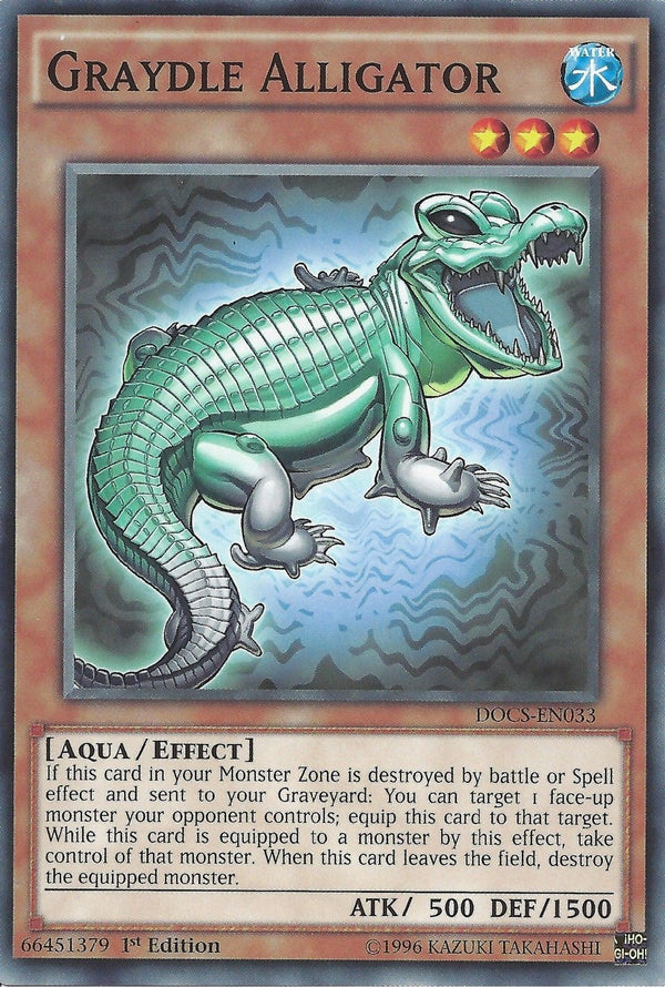 Graydle Alligator - DOCS-EN033 - Common - 1st Edition available at 401 Games Canada