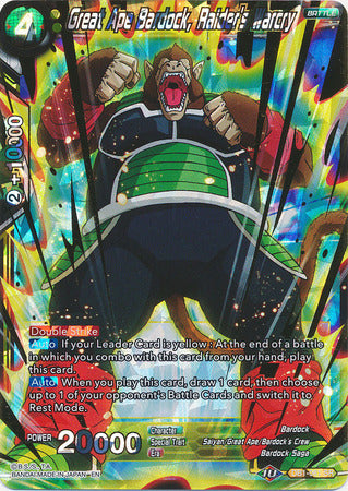 Great Ape Bardock, Raider's Warcry - DB1-061 - Super Rare available at 401 Games Canada