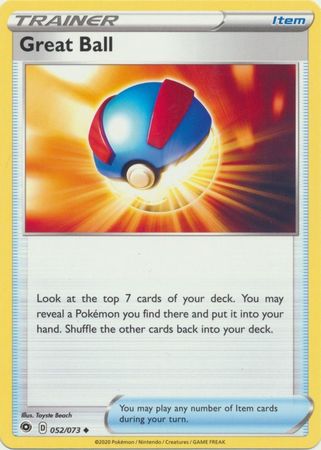 Great Ball - 052/073 - Uncommon available at 401 Games Canada