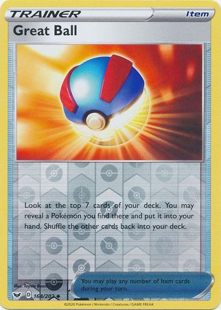 Great Ball - 164/202 - Uncommon - Reverse Holo available at 401 Games Canada