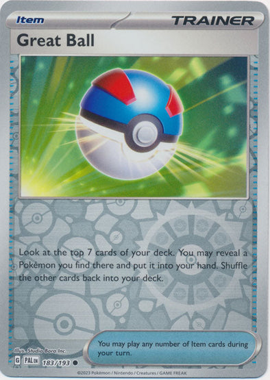 Great Ball - 183/193 - Common - Reverse Holo available at 401 Games Canada