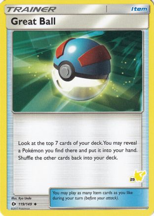 Great Ball (#29 Pikachu Stamped) - 119/149 - Promo available at 401 Games Canada