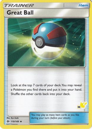 Great Ball (#38 Pikachu Stamped) - 119/149 - Promo available at 401 Games Canada