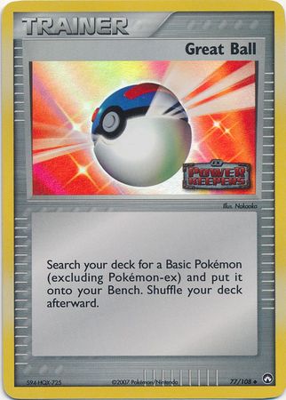 Great Ball - 77/108 - Uncommon - Reverse Holo available at 401 Games Canada