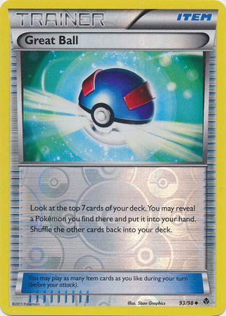 Great Ball - 93/98 - Uncommon - Reverse Holo available at 401 Games Canada