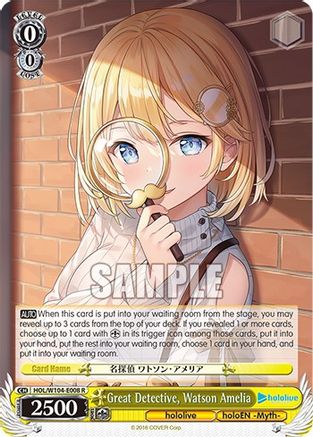 Great Detective, Watson Amelia - HOL/W104-E008R - Rare available at 401 Games Canada