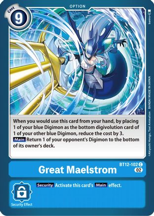 Great Maelstrom - BT12-102 - Common available at 401 Games Canada