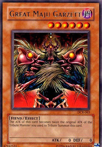 Great Maju Garzett - DCR-063 - Rare - Unlimited available at 401 Games Canada