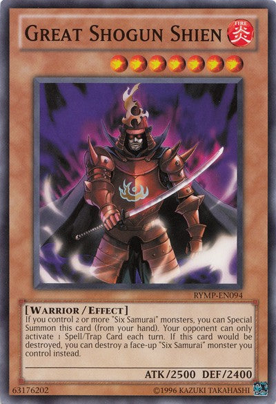 Great Shogun Shien - RYMP-EN094 - Common - Unlimited available at 401 Games Canada