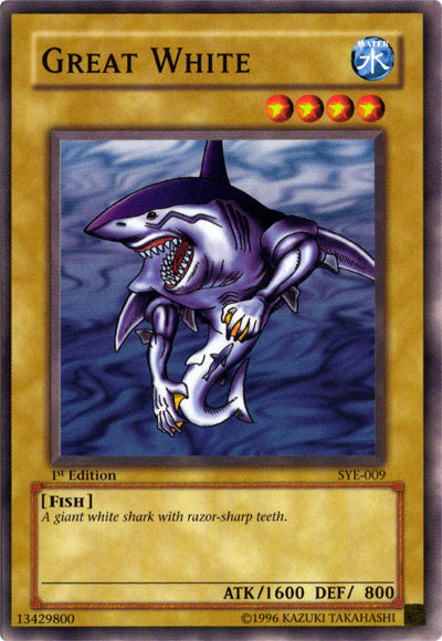 Great White - SYE-009 - Common - 1st Edition available at 401 Games Canada