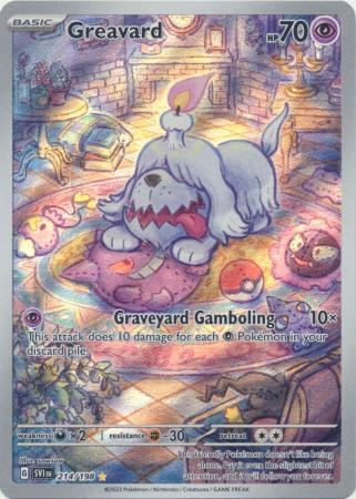 Greavard - 214/198 - Illustration Rare available at 401 Games Canada