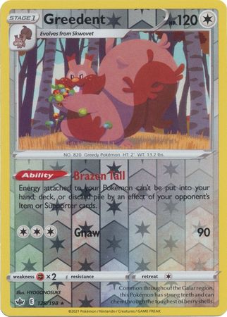 Greedent - 128/198 - Holo Rare - Reverse Holo available at 401 Games Canada