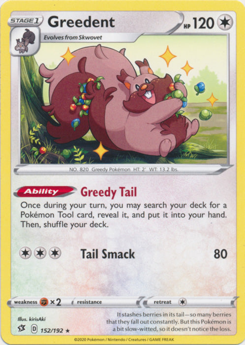Greedent - 152/192 - Rare available at 401 Games Canada