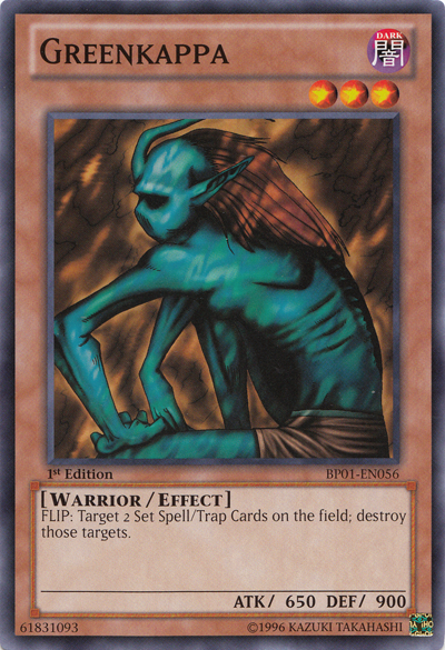 Greenkappa - BP01-EN056 - Common - 1st Edition available at 401 Games Canada