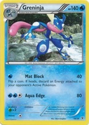 Greninja - 14/39 - Common available at 401 Games Canada