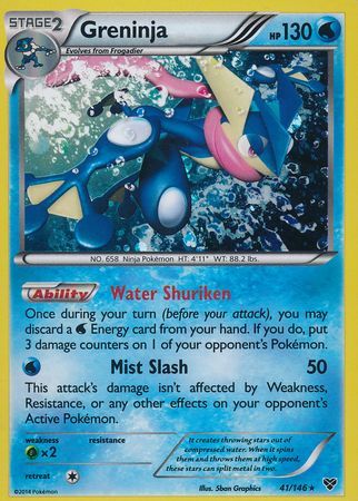 Greninja - 41/146 - Alternate Holo - Promo available at 401 Games Canada