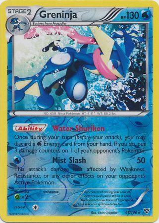 Greninja - 41/146 - Holo Rare - Reverse Holo available at 401 Games Canada