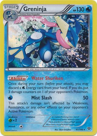 Greninja - 41/146 - Holo Rare available at 401 Games Canada