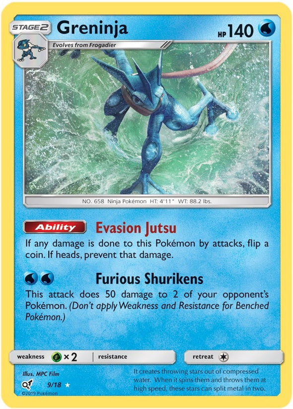 Greninja - 9/18 - Holo Rare available at 401 Games Canada