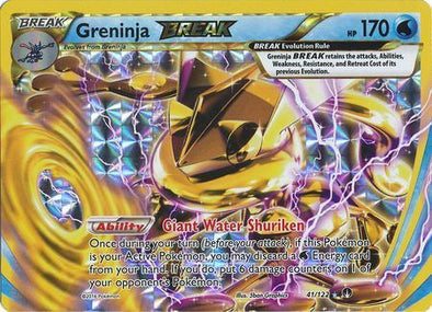 Greninja BREAK - 41/122 - Break Rare available at 401 Games Canada