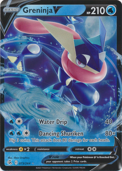 Greninja V - 073/264 - Ultra Rare available at 401 Games Canada