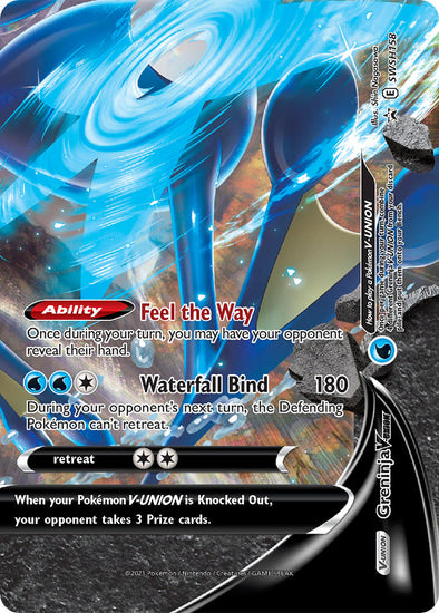 Greninja V-UNION - SWSH158 - Promo available at 401 Games Canada