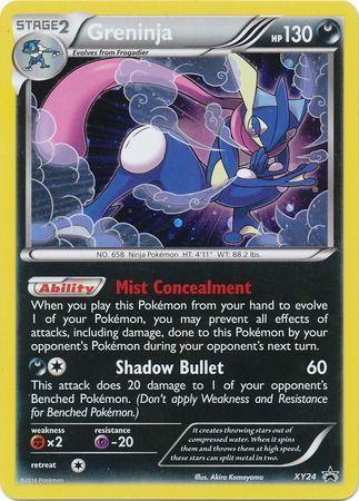 Greninja - XY24 - Holo Promo available at 401 Games Canada