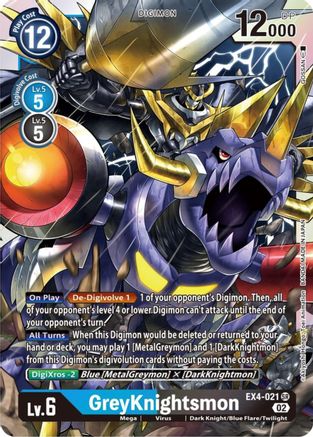 GreyKnightsmon - EX4-021 - Super Rare available at 401 Games Canada