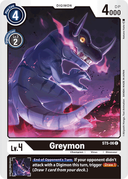 Greymon - ST5-06 - Common available at 401 Games Canada