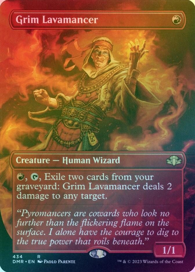 Grim Lavamancer - Dominaria Remastered