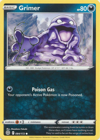 Grimer - 084/172 - Common available at 401 Games Canada