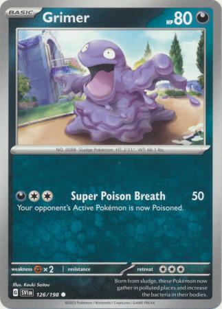 Grimer - 126/198 - Common available at 401 Games Canada