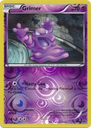 Grimer - 52/99 - Common - Reverse Holo available at 401 Games Canada