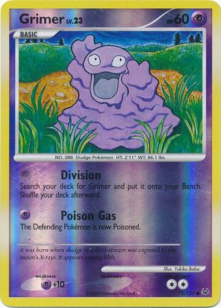 Grimer - 75/127 - Common - Reverse Holo available at 401 Games Canada