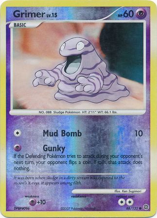 Grimer - 88/132 - Common - Reverse Holo available at 401 Games Canada